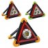 10W LED Triangle Warning Stop Sign Car Breakdown Emergency Safety Light USB Rechargeable Safety Signal Hand Light Camping Essential Light 303 yellow