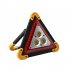 10W LED Triangle Warning Stop Sign Car Breakdown Emergency Safety Light USB Rechargeable Safety Signal Hand Light Camping Essential Light 303 yellow