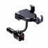 10W Wireless Fast Charge Vehicle MP3 Transmitter Dual USB Mobile Phone Holder Stand black