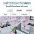 10m roll Oil Proof Wall Sticker Wallpaper Self adhesive Wallpaper Thickening Waterproof Oilproof Paper For Kitchen Cupboard Household yellow lemon