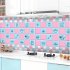 10m roll Oil Proof Wall Sticker Wallpaper Self adhesive Wallpaper Thickening Waterproof Oilproof Paper For Kitchen Cupboard Household yellow lemon