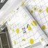 10m roll Oil Proof Wall Sticker Wallpaper Self adhesive Wallpaper Thickening Waterproof Oilproof Paper For Kitchen Cupboard Household yellow lemon