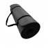 10mm Extra Thick Yoga Mat Non slip High Density Anti tear Fitness Exercise Mats With Carrying Strap black