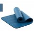 10mm Yoga Mat Workout Elastic Non slip Fitness Gymnastics Mat Thick Knee Exercise Pad Accupressure Mat black 183   61   1 0cm