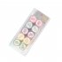 10pcs 0 9 Number Stamps Fast Drying Round Shape Cute Self ink Stamps Diy Painting Photo Album Decor regular style