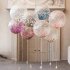 10pcs 12inch Confetti Balloon Romantic Wedding Decoration Sequin Clear Balloons Birthday Party Supplies 12 inch color foam balloon