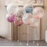 10pcs 12inch Confetti Balloon Romantic Wedding Decoration Sequin Clear Balloons Birthday Party Supplies 12 inch gold sequin balloon