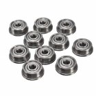 10pcs ABEC-7 Flange Ball Bearings Parts 3x10x4mm for <span style='color:#F7840C'>3D</span> Deep Groove <span style='color:#F7840C'>Printer</span>