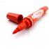 10pcs Black Dual Thick Head Writing  Pen Marker Pen For Office Meeting