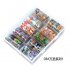 10pcs Christmas Starry Sky  Adhesive Paper Halloween Decorations for Nails Foil Set