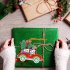 10pcs DIY Christmas Diamond Painting Pendant Cartoon Rhinestones Pictures for Christmas Tree Decoration