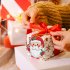 10pcs DIY Christmas Santa Diamond Painting Pictures Handicrafts Christmas Tree Pendant Hanging Ornament