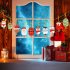 10pcs Diy Diamond Painting Pendant Christmas Cartoon Rhinestones Pictures for Tree Decor