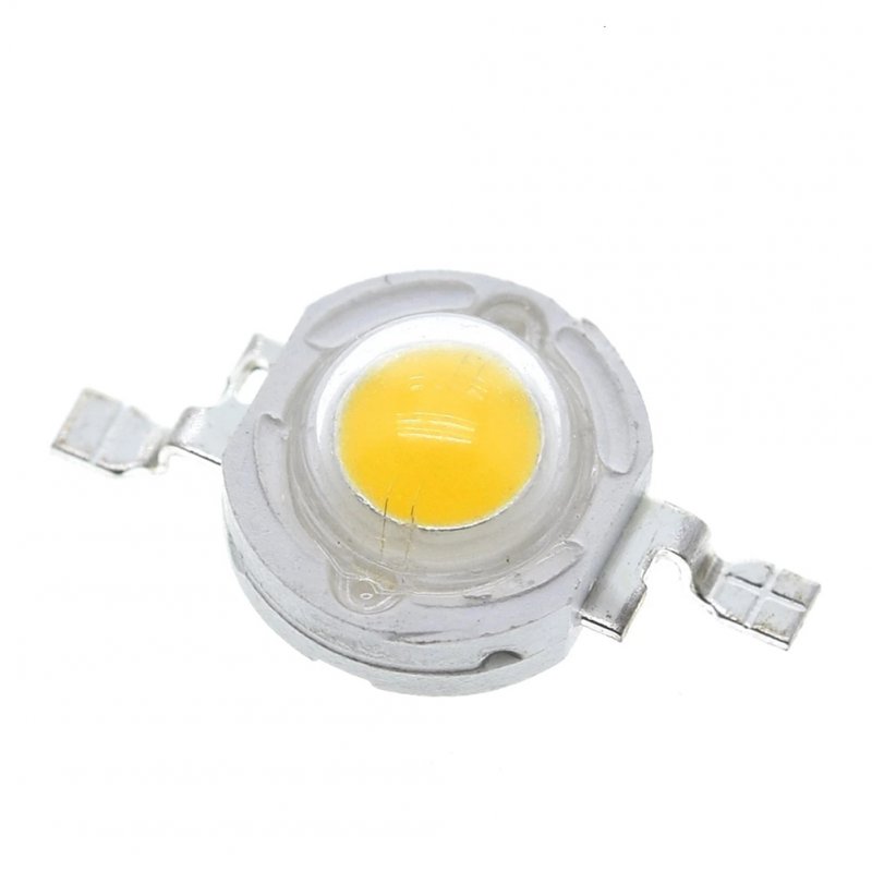 10pcs LED Lamp Bead 1W 3.0-3.2V 350mA Lamp Beads for Flashlight Spotlight