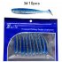 10pcs Lot Soft Lures Silicone Bait For Fishing Sea Fishing Pvc Swimbait Wobblers Artificial Tackle 7  7cm2g ten pcs