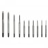 10pcs Micro Machine Screw Taps M1 M3 5 Mini Clocks and Watches Tapping Combination Equipment Tool Set Orange