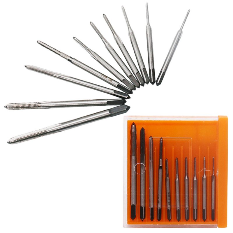 10pcs Micro Machine Screw Taps M1-M3.5 Mini
