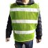 10pcs Outdoor Reflective High Visibility Safety Vests Construction Safety Vest Orange