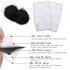10pcs PM2 5 Filter Paper Anti Haze Mouth Mask Anti Dust Mask Filter Paper Health Care gray