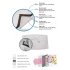 10pcs PM2 5 Filter Paper Anti Haze Mouth Mask Anti Dust Mask Filter Paper Health Care gray
