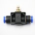 10pcs Pipe Throttle Valve Push In Speed Controller Pneumatic Air Flow Control Valve