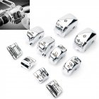 10pcs Replacement Housing Switch Cap Button Cover Kit plating 10pcs