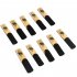 10pcs Saxophone Reed Set with Strength 1 5 2 0 2 5 3 0 3 5 4 0 for Soprano Sax Reed  Hardness 1 5