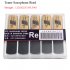 10pcs Saxophone Reed Set with Strength 1 5 2 0 2 5 3 0 3 5 4 0 for Tenor Sax Reed  Hardness 2 5