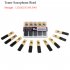 10pcs Saxophone Reed Set with Strength 1 5 2 0 2 5 3 0 3 5 4 0 for Tenor Sax Reed  Hardness 1 5