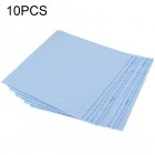 10pcs Soft Cleaning Cloth for GoPro Camera Lens LCD Tablet PC Mobile <span style='color:#F7840C'>Phone</span> TV Screen Glasses Mirror 10PCS