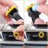 10pcs Sunflower Accessories For Car Steering Wheel Cover Keyring Car Vent Decorations Seat Belt Shoulder Pads Hand Sanitizer Cover