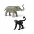 10pcs Wild Animals Figures Toys Realistic Wild Zoo Animals Figurines Model Ornaments For Children Gifts As shown