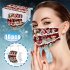 10pcs pack Disposable Christmas Printed Soft Face  Cover 3 layer Dustproof Earloop Bandage Covers Monochrome 3