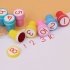 10pcs set 1 10 Numbers Rubber Stamp Set Kids Cute Plastic Self Inking Stamper Toys Baby DIY Crafts