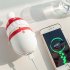 10w Winter Mini Usb Hand Warmer 2 Temperature Settings Rechargeable Hands Heater Mobile Power Bank Red 6000mAh