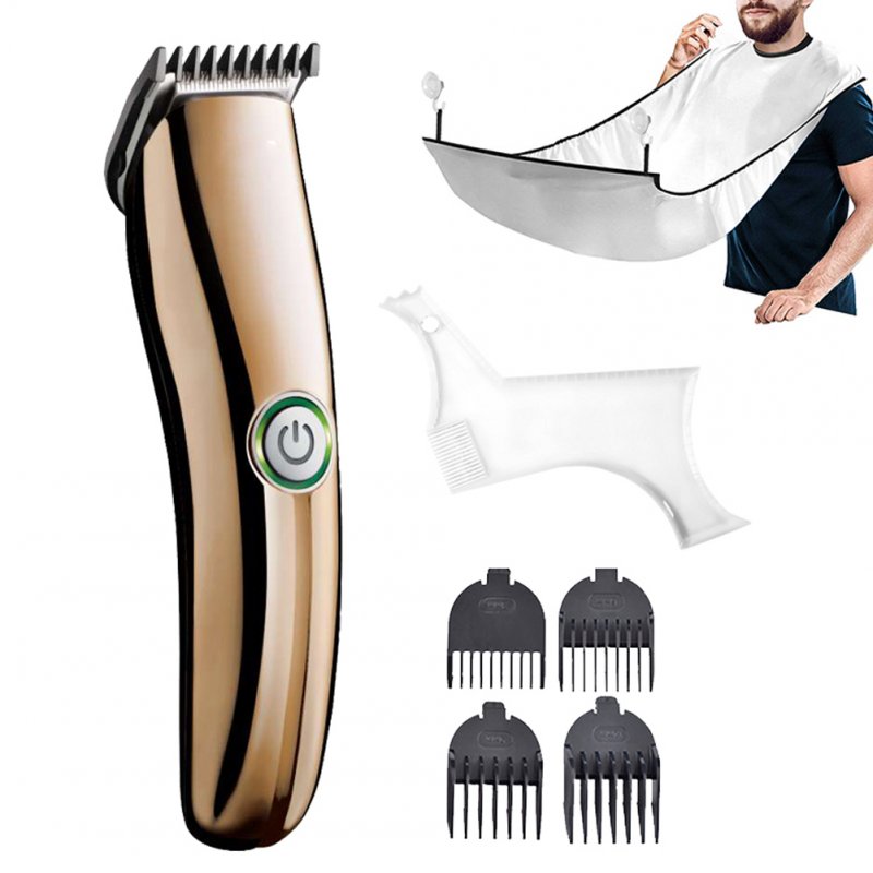 11 In 1 Multifunction Professional Hair Clipper Electric Hair Trimmer Beard Trimmer Cutter Sets Hair clipper combination + modeling comb + white beard bib