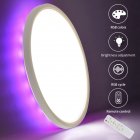 11 Inch 32w Led Round Ceiling Light Dimmable High Brightness Ambient Light For Bedroom Living Room Decor 11 inch-32W