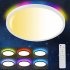 11 Inch 32w Led Round Ceiling Light Dimmable High Brightness Ambient Light For Bedroom Living Room Decor 11 inch 32W