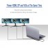 11 in 1 Type c Docking Station Usb c To Network Port Hdmi compatible minidp vga Computer Hub Adapter gray