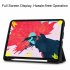 11 inch Foldable TPU Protective Shell Tablet Cover Case Shatter resistant with Pen Slot for iPadPro red