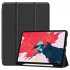 11 inch Foldable TPU Protective Shell Tablet Cover Case Shatter resistant with Pen Slot for iPadPro black