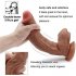11 inch Liquid Silicone Dildo Lifelike Huge Dong Strong Suction Cup Soft Adult Toy Waterproof Big Size Adult Sex Toy  Flesh