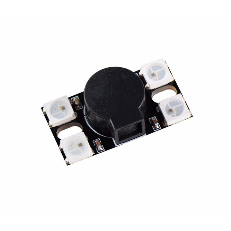 110DB Super Loud Active Buzzer with WS2812 LED Light for RC Models Multicopter DIY Part Accessories