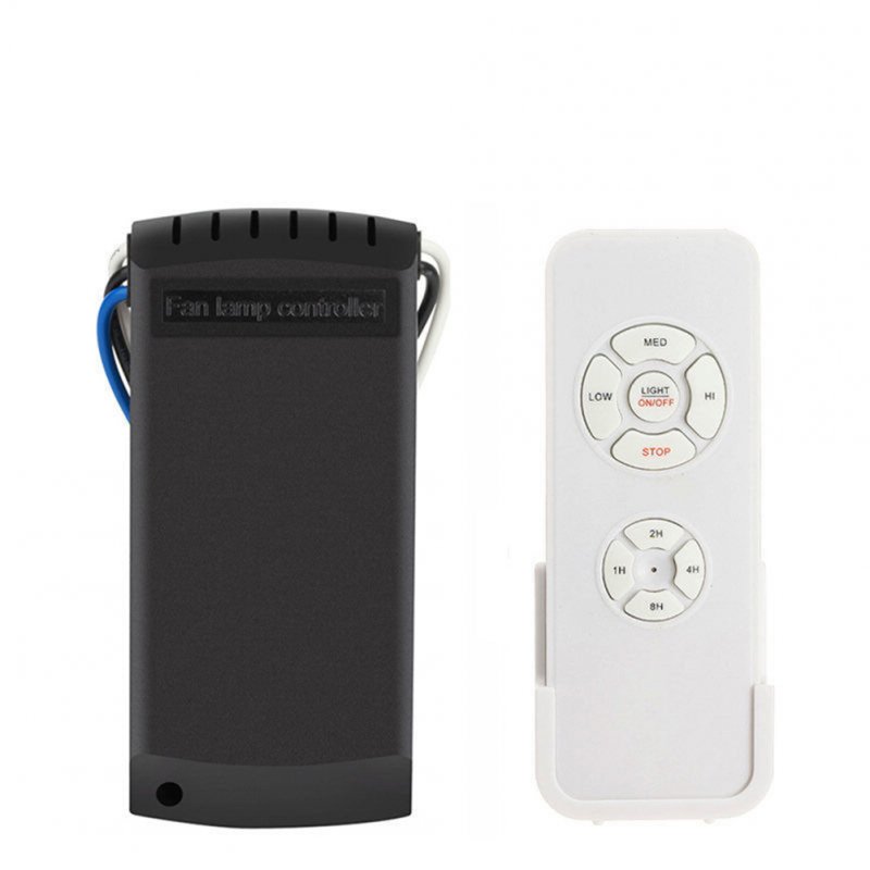 110V220V Universal Fan Lamp Wireless Remote Control Speed Governor Kit Timing Wireless Control  Remote control+speed governor