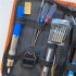 110v 60w Metal Soldering Iron Gun Tool Kit Adjustable Temperature Electric Welding Station Tip Case For Welding Beginners US plug