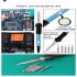 110v 60w Metal Soldering Iron Gun Tool Kit Adjustable Temperature Electric Welding Station Tip Case For Welding Beginners US plug