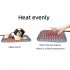 110v Pet Electric Blanket Waterproof Auto Power Off Adjustable Temperature Cat Dog Electric Heating Pad UK Plug