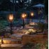 112 LED Solar Dynamic Simulation Flame Light Waterproof Garden Landscape Decoration Lawn Light 12LED mini version