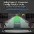 112led Outdoor Cob Solar Lights Built in Lithium Battery Intelligent Human Body Sensor Garden Wall Lamp