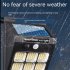 112led Outdoor Cob Solar Lights Built in Lithium Battery Intelligent Human Body Sensor Garden Wall Lamp